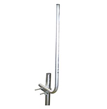 Antenna sieve holder for mast with yoke tube diameter 28mm TPG height 60cm