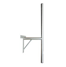 Antenna holder 35 for wall with strut diameter 42mm height 60+40cm