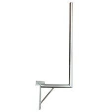 Antenna holder 35 for wall with strut diameter 42mm height 96cm glow.