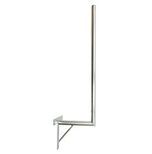 Antenna holder 35 for wall with strut diameter 42mm height 116cm glow.