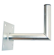 Antenna holder 25 for wall with base 16x16 diameter 42mm height 16cm heat.