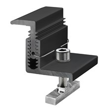 End grip for system PB-096 adjustable 32-42 mm, 4set black