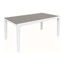 Stůl zahradní KETER Harmony White/Light Grey - rozbaleno - mírně odřené dva rohy