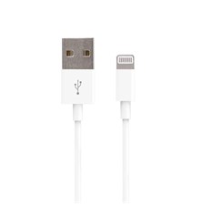 Kabel FOREVER USB/Lightning 1m White - rozbaleno - roztržený originální obal