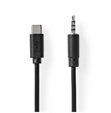 Kabel USB-C - Jack 3,5mm NEDIS CCGB65950BK10 - rozbaleno - poškozený obal