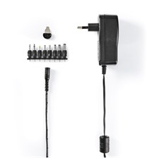 Adaptér pro notebooky NEDIS ACPA109 3V/12V 1,5A 18W univerzální - rozbaleno - mírně roztržený obal