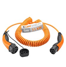 Kabel nabíjecí LAPP 61799 typ 2 11kW 20A 3 fáze 5m pro elektromobil - zánovní