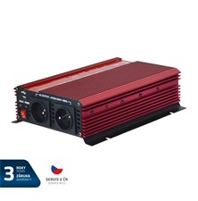 Měnič napětí GETI GPI 1612 12V/230V 1600W USB - zánovní