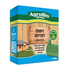 Přípravek k rozkladu org. nečistot v žumpách a septicích AGROBIO Inbakter 3x100g - exp. 2. 11. 2025