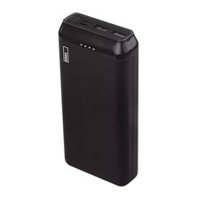 PowerBank EMOS Alpha2 20 20000mAh Black - rozbaleno - mírně roztržený a pomačkaný obal