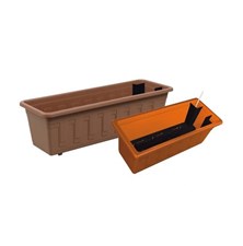 Truhlík GARDEN FLOR terakota 60cm - rozbaleno - prasklý roh