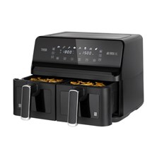 Fritéza TEESA Digital Air Fryer DUAL XXL TSA8089 - zánovní - vyzkoušeno, mírné známky použití