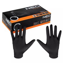 Rukavice pracovní NEO TOOLS 97-691 L 100ks - mírně roztržený a pomačkaný obal