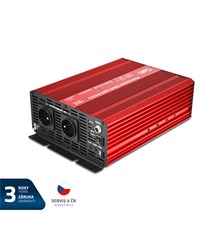 Měnič napětí GETI GPI 2012 12V/230V 2000W USB - rozbaleno