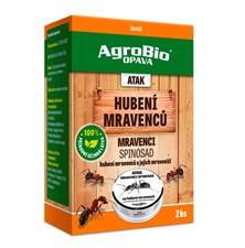 Nástraha na mravence AGROBIO Atak Spinosad 2ks - expirace 14. 1. 2026