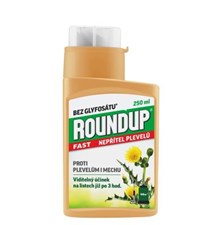 ROUNDUP Fast bez glyfosátu - koncentrát EVERGREEN 250ml - expirace 01/2026