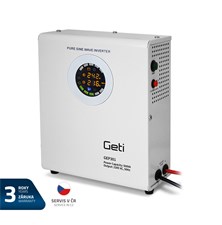 Zdroj záložní GETI GEP301 sinus 300W nástěnný - rozbaleno - roztržený obal