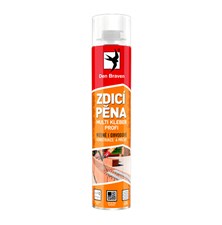 Pěna DEN BRAVEN MULTI KLEBER PROFI pistolová 750ml - rozbaleno - chybí víčko